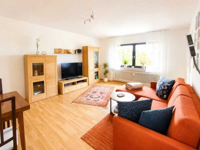 Helle 2-Zimmer-Erdgeschosswohnung mit Balkon, Einbauküche und Tiefgaragenstellplatz in Speyer