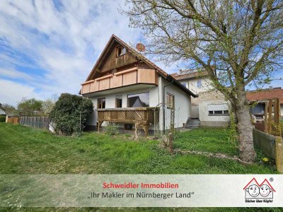 Preiswert & gepflegt! Einfamilienhaus mit Doppelgarage in ruhiger Lage von Leinburg