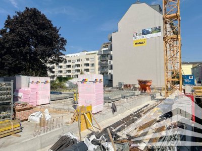 Zügiger Baufortschritt! "PILLmein" - 3 Raumwohnung mit 9 m² Loggia (Top 1.3)