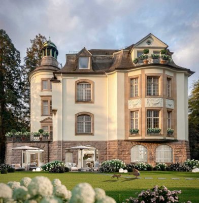 Wohnen im Villengarten der Villa Carlotta