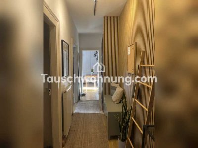 Tauschwohnung: Wohnung an der kleinen Eisbachwelle mit Balkon