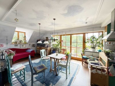 3-Zimmer-Maisonette mit großem Garten und zusätzlichem Hobbyraum