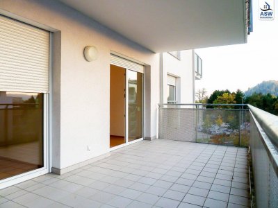 Perfekt aufgeteilte 2-Zimmerwohnung mit großer Terrasse in zentraler Lage
