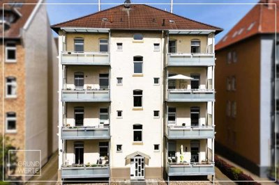 3-Zimmer-Altbauwohnung mit Balkon in Toplage im östlichen Ringgebiet nahe Prinz-Albrecht-Park