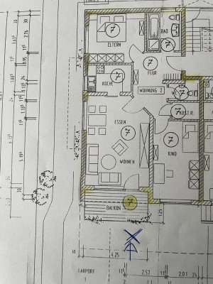 Schicke 3-Zimmer Wohnung mit Balkon in Mögglingen