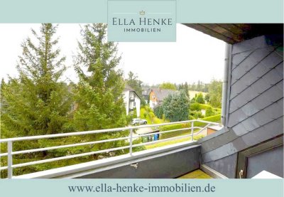 Helle, gemütliche Maisonette-Wohnung mit Balkon + Garage in guter Lage von Braunlage.