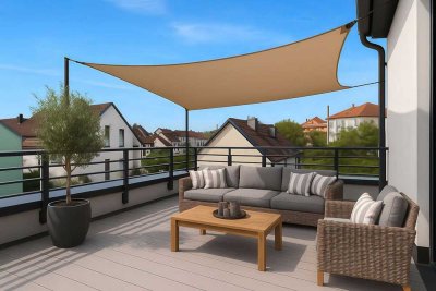 Ganz neu für Sie! 3-Zimmer-Penthouse-Feeling in Effizienzklasse A+