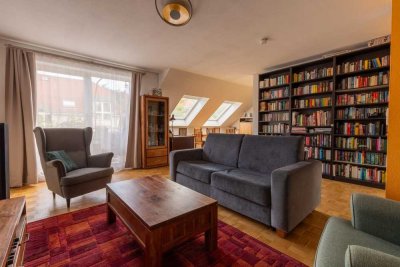 Charmante Dachgeschosswohnung mit sonnigem Balkon