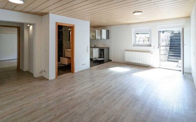 Zu vermieten: Attraktive 3-Zimmer Souterrain-Wohnung in Ulm-Eggingen.