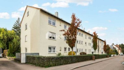 Helle 2-Zimmer-Wohnung mit Südwestbalkon in Ludwigsburg-Ost