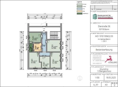 Sanierte 4-Zimmer-Wohnung, Im Geimersfeld 4, Trier, 1. OG links