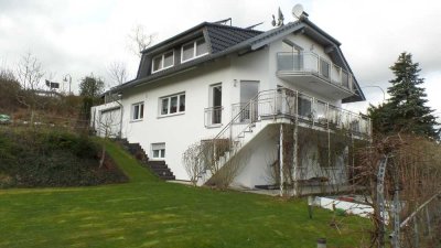 Neuwertige Villa mit Rheinblick
