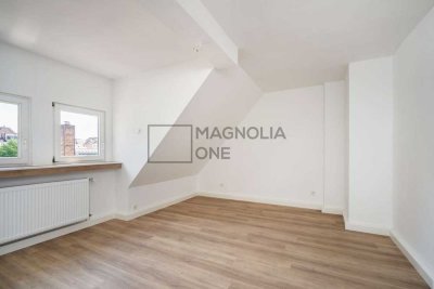 Ca. 5,1 % IST Rendite - 3-Zimmer-Wohnung mit ausgebautem Spitzboden in zentraler Lage von Aachen