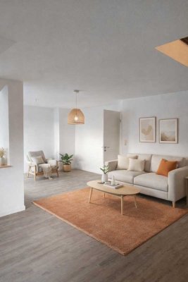 Moderne 2-Raum-Maisonettewohnung mit besonderem Wohngefühl