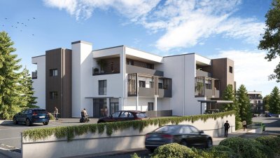 Helle, seniorengerechte Wohnung mit großer Loggia