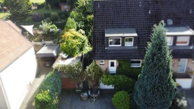 Solide DHH mit 4 Schlafzimmern, verlässlicher Bausubstanz & idyllischem Garten in Georgsmarienhütte