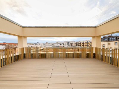*WOHNTRAUM MIT DACHTERRASSE*  im Schützengarten: 2 Zi., 73m², EBK!