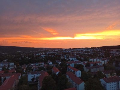 Helle 3-Zimmer Wohnung im 18. OG mit Balkon in Ulm-Eselsberg