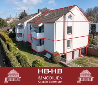 Seniorengerechtes Leben auf einer Ebene & Servicewohnung im 2. OG in Oberneuland