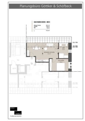 Helle 2-Zimmer Dachgeschoss-Wohnung im 1. OG in Münster-Amelsbüren (Außenbereich)