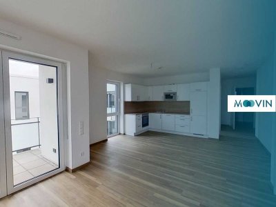Balkon, Einbauküche, Fußbodenheizung u.v.m. - seniorengerechte 3-Zimmer-Wohnung mit Top-Ausstattung