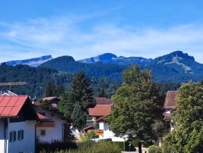 Helle Wohnung mit Bergblick