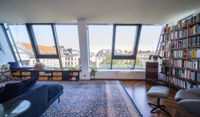 THERESIANA: Lichtdurchflutetes Penthouse zwischen Kutschkermarkt und AKH - ebenerdig und eigenem Aufzug **PROVISIONSFREI**