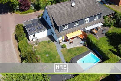 Sottrum | gepflegte Doppelhaushälfte in ruhiger familiärer Lage und schönem Pool im sonnigen Garten!
