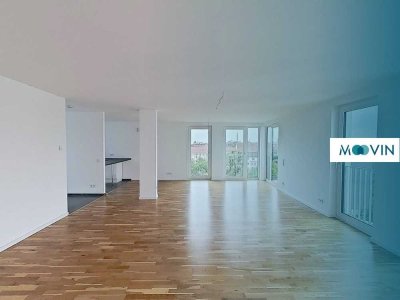 **WOHNTRAUM: Weitläufige 4-Zimmer-Neubauwohnung mit Dachterrasse, Balkon und EBK**