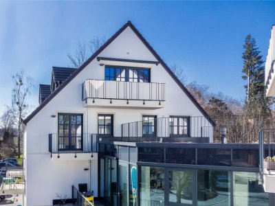 Barrierefreie und elegante Dachgeschoss Wohnung im Herzen von Berg