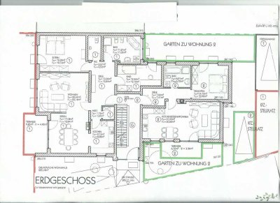 Freundliche und gepflegte 2-Raum-EG-Wohnung mit Balkon und EBK in Passau
