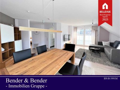 Möblierte, moderne Maisonette-Wohnung in zentraler Lage von Brühl!