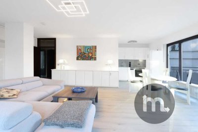 Erstbezug nach Sanierung – helle, möblierte Wohnung mit 3 Balkonen