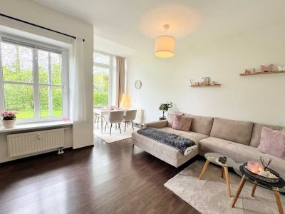 Große 2 Zimmer Wohnung mit Terrasse in der Gartenstadt Mühlenhof