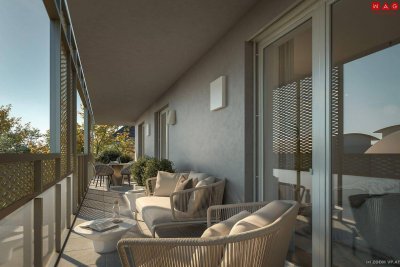 Großzügiges Wohnen mit sonnigem Eckbalkon - Wohlfühloase mit kleinem ökologischen Fußabdruck!