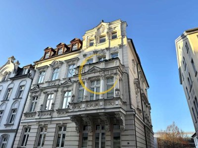 Großzügige 3 Zimmer-Wohnung mit Einbauküche & Garage und Gäste-WC im Zentrum Geras