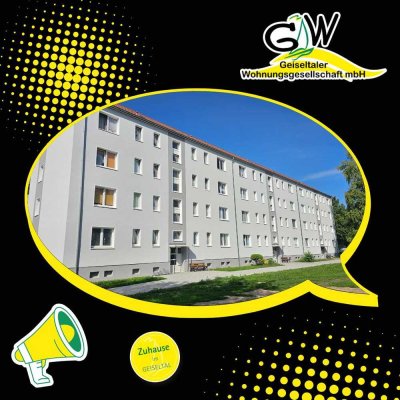 Gemütliche 2-Raumwohnung mit Balkon im Geiseltal