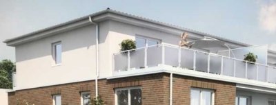 Penthouse (2 Zim.) große Dachterrasse (30 m²) in Bramfeld KfW 55
