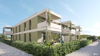 PROVISIONSFREI! Ansprechend geplante 3-Zimmer-Wohnung | Terrasse aus jedem Raum begehbar | 3 Himmelsrichtungen