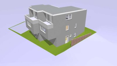 Neubau einer Doppelhaushälfte  mit Fernblick und Sonnenterrasse