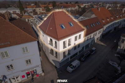Neubauwohnung im Stadtzentrum mit Ausbaupotenzial &amp; Dachterrasse