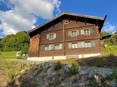 Wohnen im traditionellen Montafonerhaus