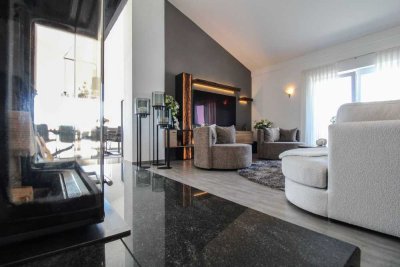 Penthouse-Traum mit moderner Ausstattung und Panoramaausblick
