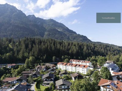 Vermietete 4,5-Zimmerwohnung mit Bergblick an der idyllischen Loisach - sichere Anlage am Ortsrand