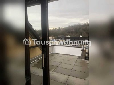 Tauschwohnung: Helle 2-Zimmer-Wohnung mit Balkon in Tübingen zum Tausch