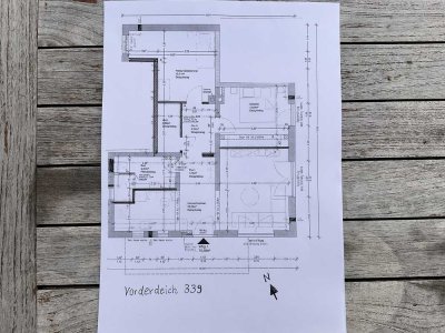 Citynahes Naturparadies ; 3 Zimmerwohnung in Hamburg-Reitbrook