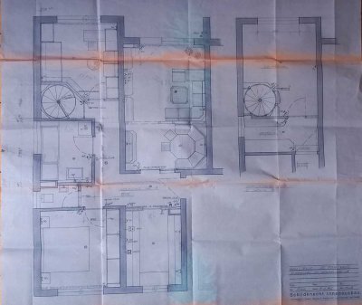 Erstbezug nach Sanierung mit Terrasse, Garten und Einbauküche: Stilvolle 4-Raum-Maisonette-Wohnung