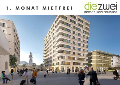 Urban &amp; modern Wohnen in Feldkirch: Ihr neues Zuhause in der Bahnhofcity Top 42