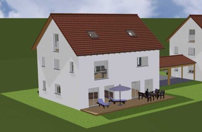 Neubau Doppelhaushälfte in Olching