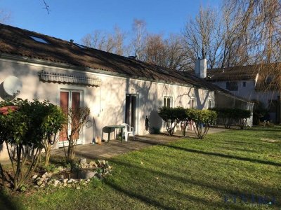Unterföhring Außenbereich -
vielseitig nutzbares Anwesen am Poschinger Weiher